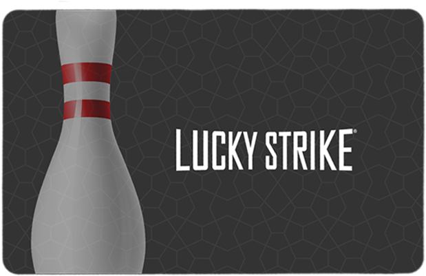 Lucky Strike Gift Card - Lucky Strike Bellevue (887x417), Png Download