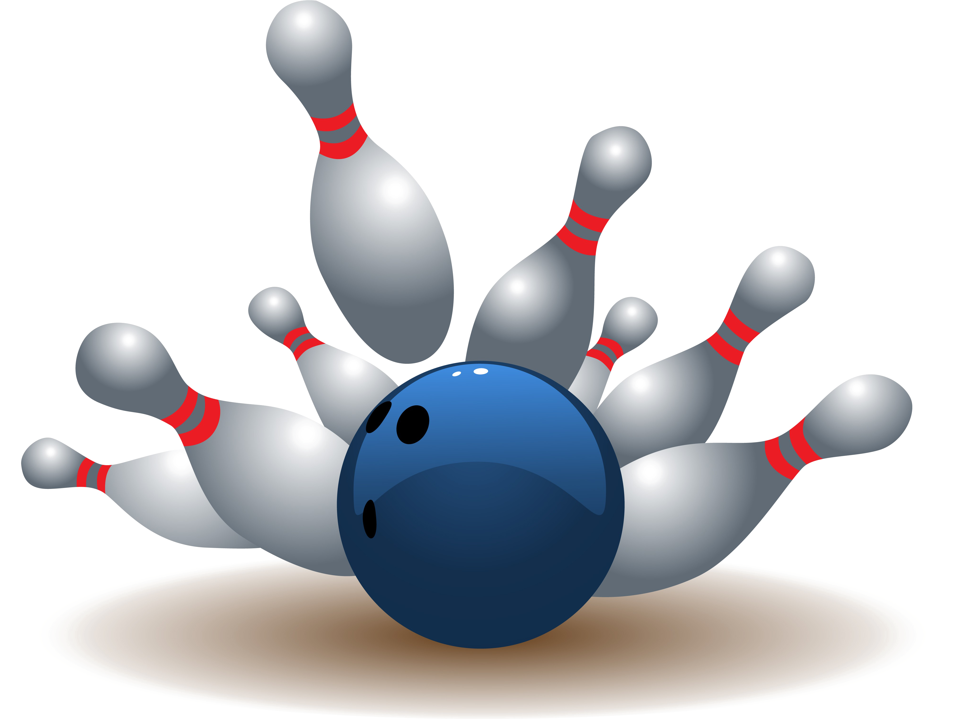 Bowling Strike Png Free Download - Bowl Ball (4075x3027), Png Download