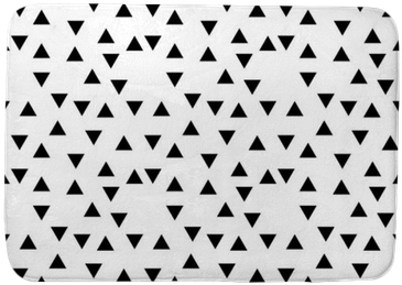 Abstract Geometric Black And White Hipster Fashion - Unicorn Background (400x400), Png Download