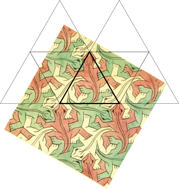 Pattern - Maurits Cornelis Escher (627x661), Png Download