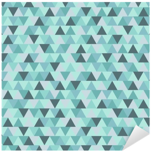 Abstract Christmas Triangle Pattern, Blue Grey Geometric - Triangle (400x400), Png Download