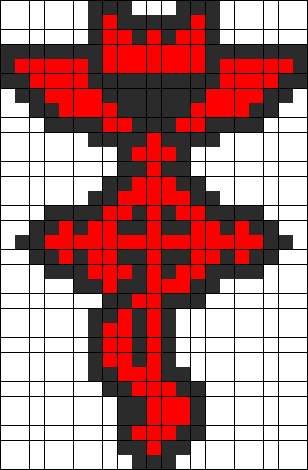 Full Metal Alchemist Logo Perler Bead Pattern / Bead - Central City Brewing Co Ltd (442x673), Png Download