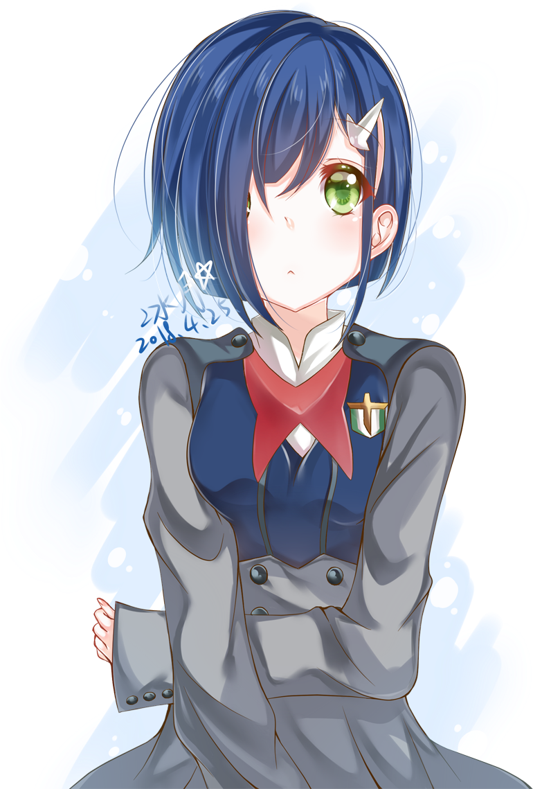 Darling In The Franxx - Darling In The Franxx Ichigo Transparent (800x1146), Png Download