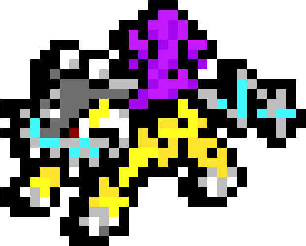 Raikou - Pixel Art Pokemon Raikou (760x580), Png Download