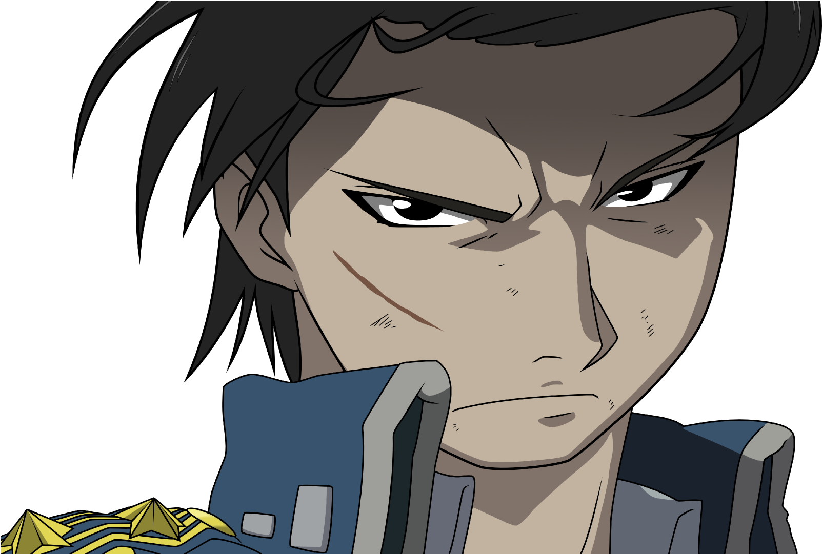Wallpapers Id - - Roy Mustang Angry (1920x1080), Png Download