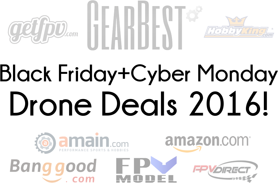 Black Friday And Cyber Monday 2016 Drone Deals - Amazon (1000x675), Png Download