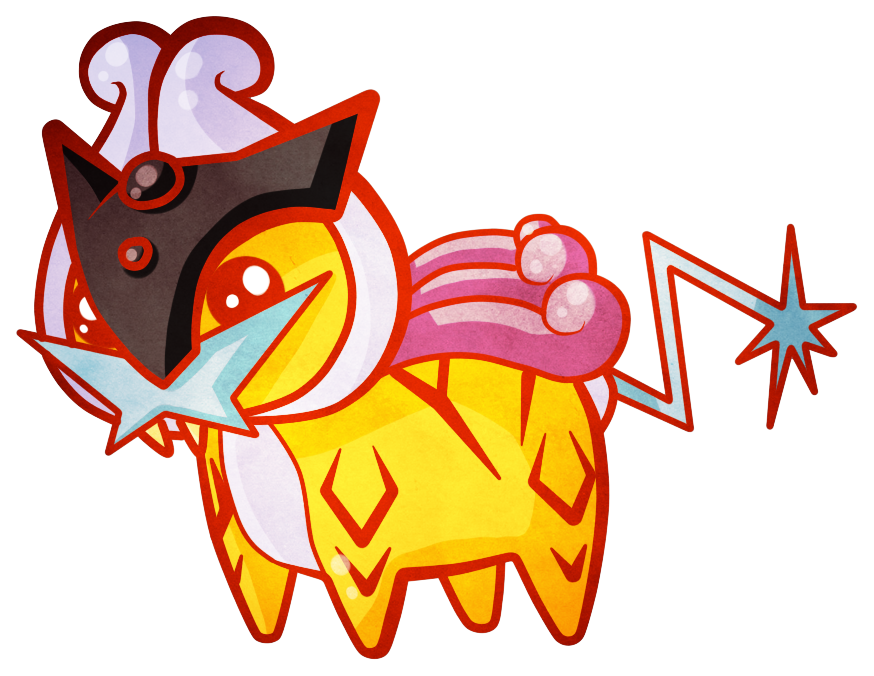 Chibi Raikou - Raikou (874x676), Png Download