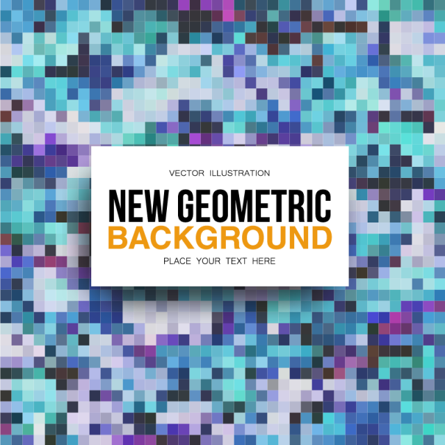 Abstract Background, Colorful, Geometric, Background - Geometry (640x640), Png Download