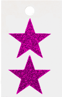 Glitter Stars (450x450), Png Download