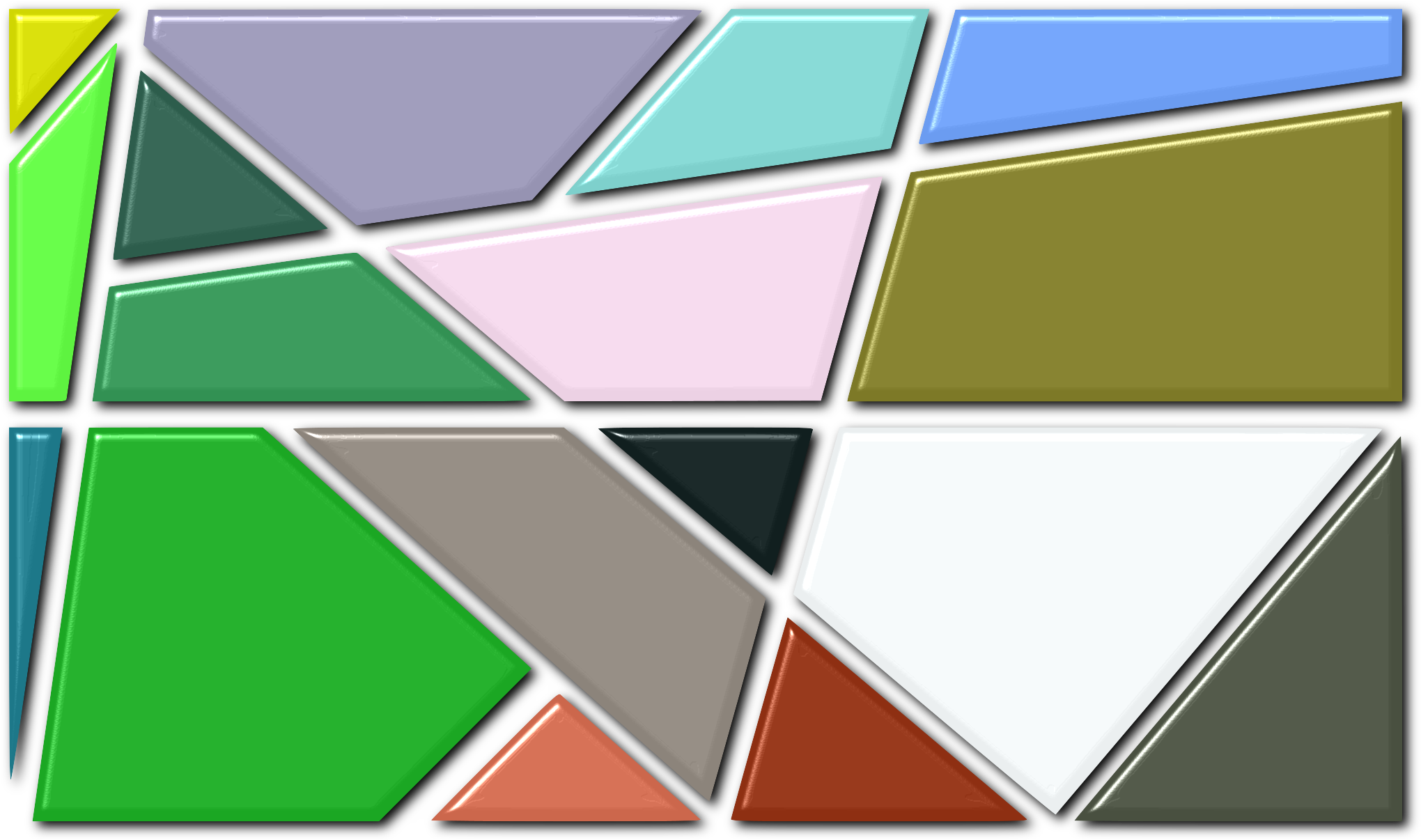 This Free Icons Png Design Of Abstract Geometric Background (2400x1400), Png Download