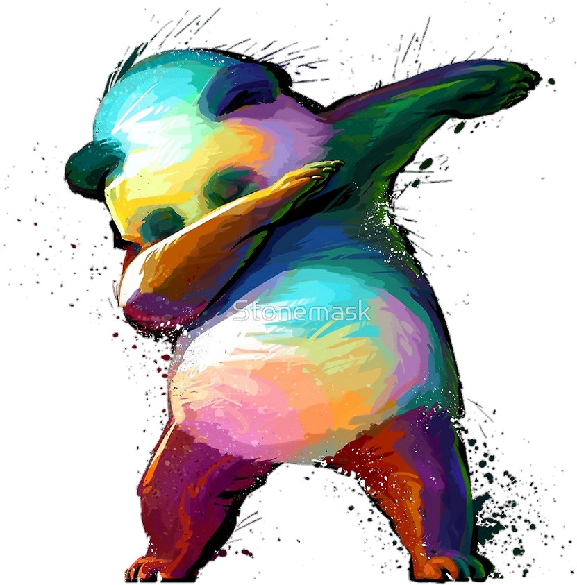 Panda Dabbing (1024x1024), Png Download