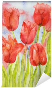 The Dabbing Technique Near The Edges Gives A Soft Focus - Tulip (400x400), Png Download
