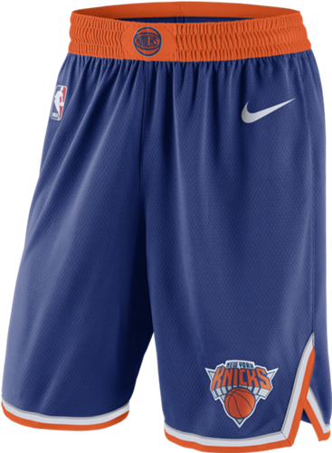 New York Knicks Nike Icon Edition Swingman Nba Shorts - Ny Knicks Swingman Shorts (500x500), Png Download