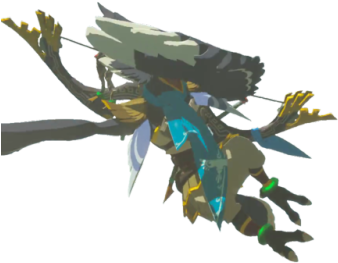 Transparent Revali Dab For All Your Revali Dabbing - The Legend Of Zelda: Breath Of The Wild (500x288), Png Download