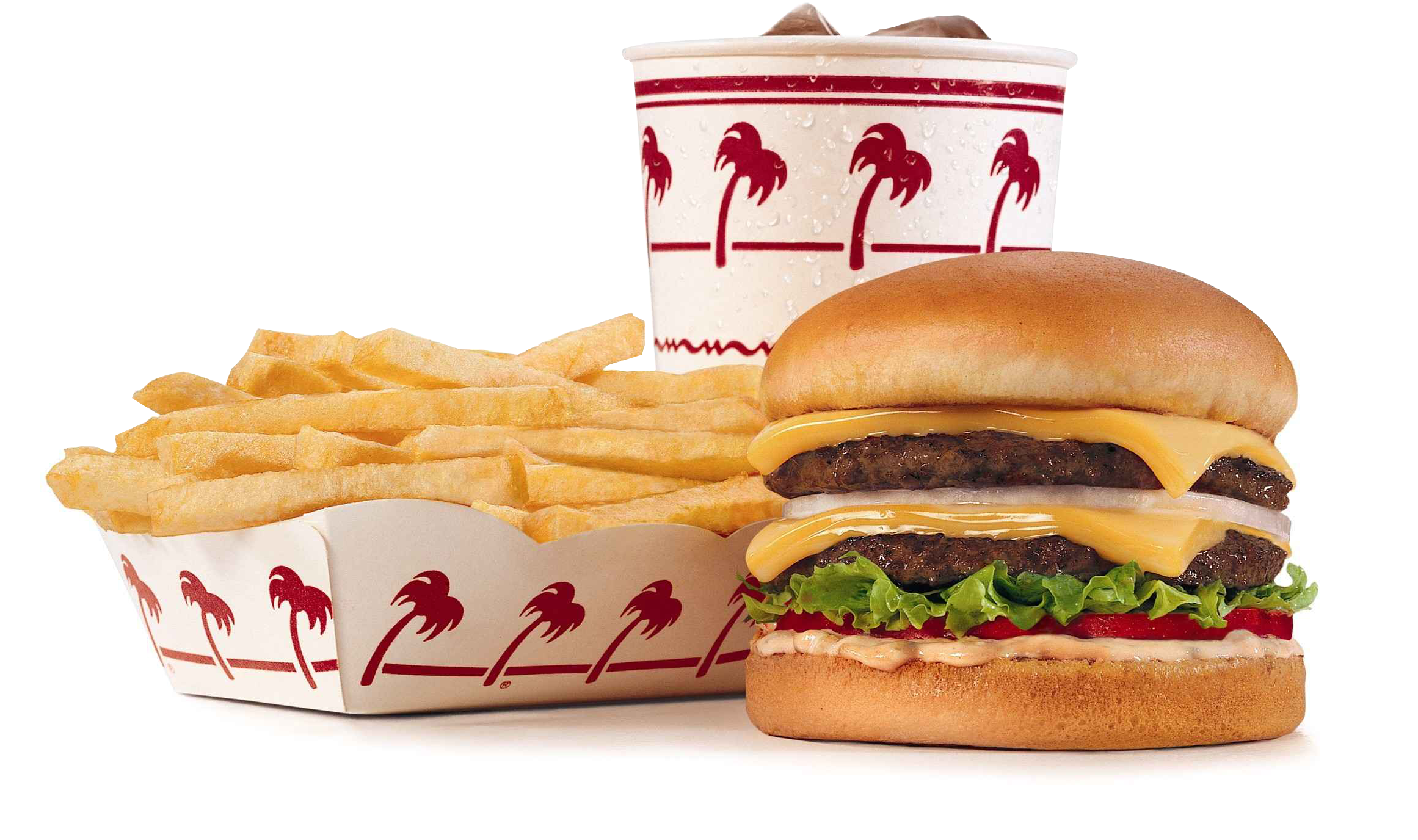 N Out Meal (2321x1450), Png Download