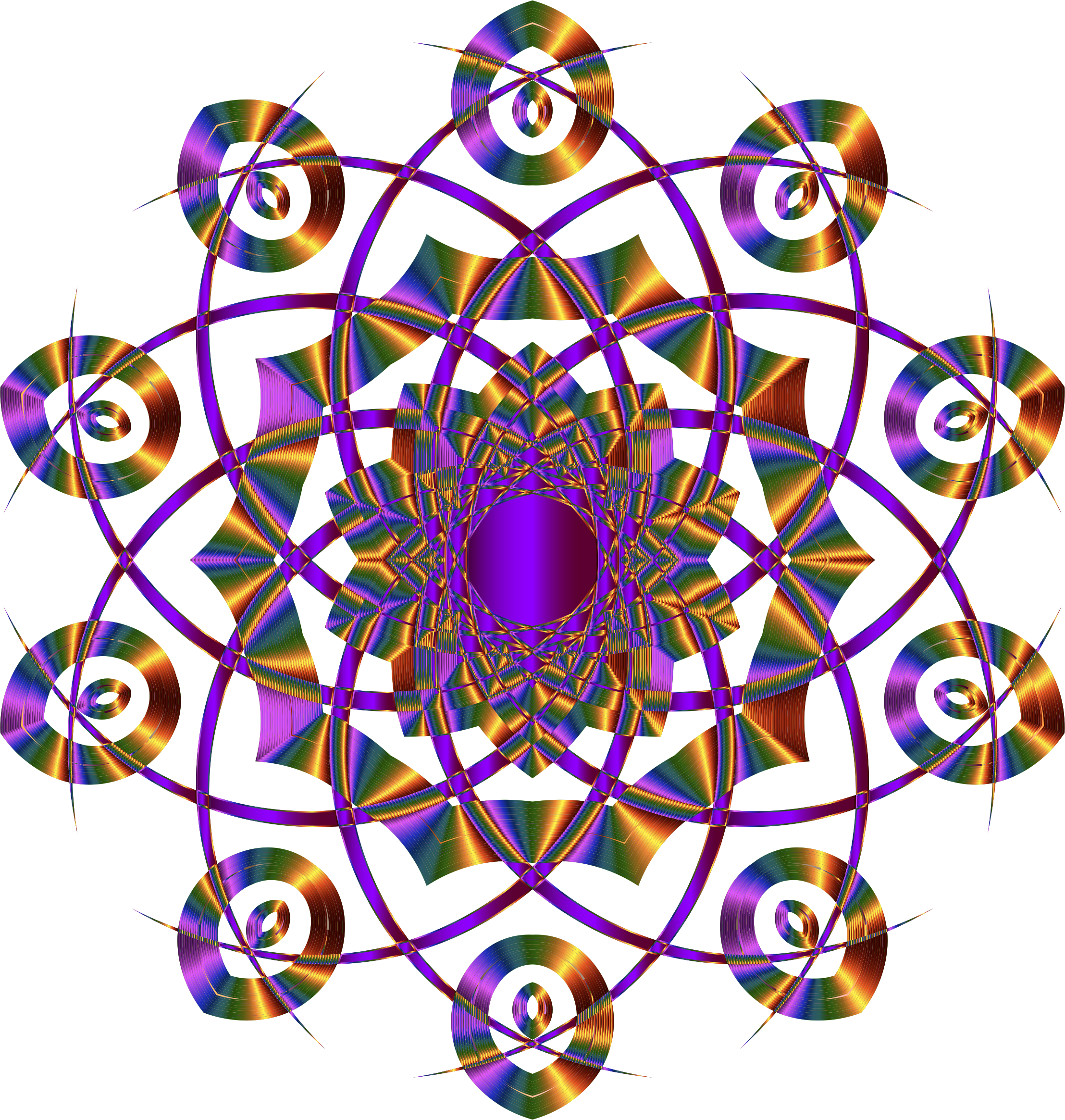 This Free Icons Png Design Of Chromatic Abstract Geometric (2216x2330), Png Download