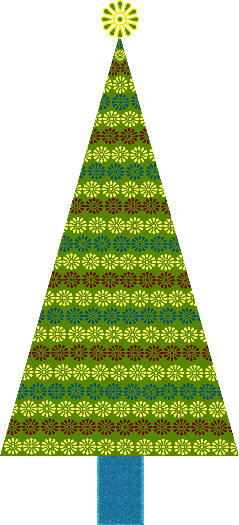 Christmas Tree (1016x2231), Png Download