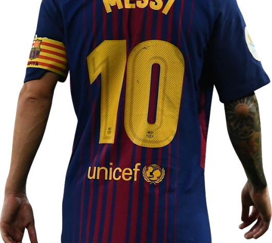 Lionel Messi - Jersey Messi 2018 (530x474), Png Download