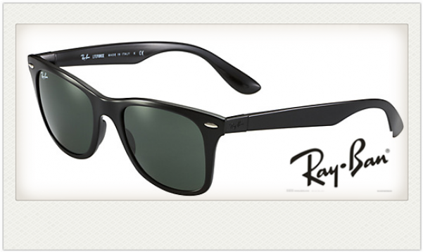 Ray Ban Wayfair Grey Frames Png - Ray Ban Wayfarer Liteforce Mirror (600x600), Png Download