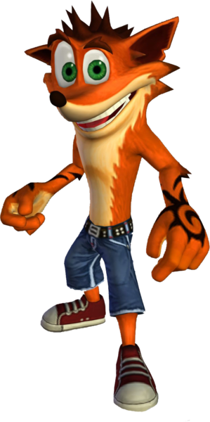 Share This Image - Fake Crash Bandicoot Coco (299x600), Png Download