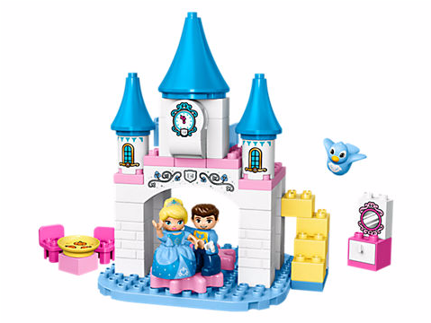 Disney Cinderella Fans Will Love Recreating The Ball - Lego 10855 Duplo Disney Princess Cinderella´s Magical (638x359), Png Download