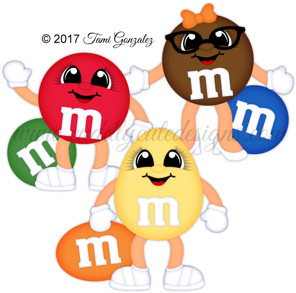 Candy Cuties 2 - Clip Art (600x600), Png Download