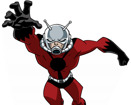 Share This Image - Imagenes De El Hombre Hormiga Animado (433x348), Png Download