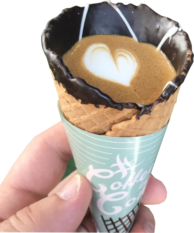 Usa Wholesale Of No Leak Choc Coated Wafer Cones And - Jamaican Blue Mountain Coffee (652x784), Png Download