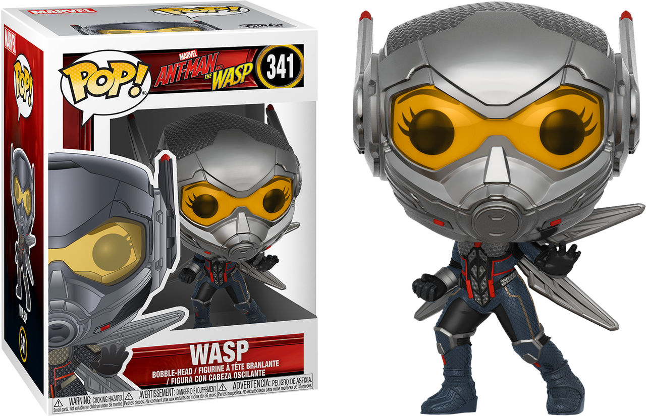 Ant-man & The Wasp - Wasp Funko Pop (500x500), Png Download