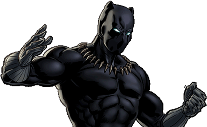 Black Panther Marvel Clipart (1013x426), Png Download