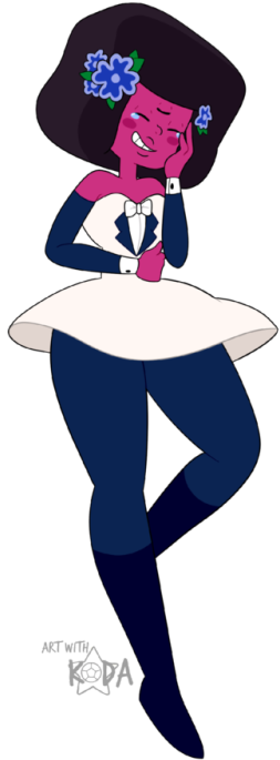 This Is My Fan Fusion Of Wedding Garnet This Is From - Steven Universe Reunited Garnet (365x750), Png Download