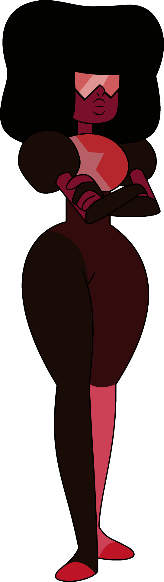 Garnet Past Garnet Su Steven Universe Gem Homeworld - Steven Universe Garnet Citrine (543x1920), Png Download