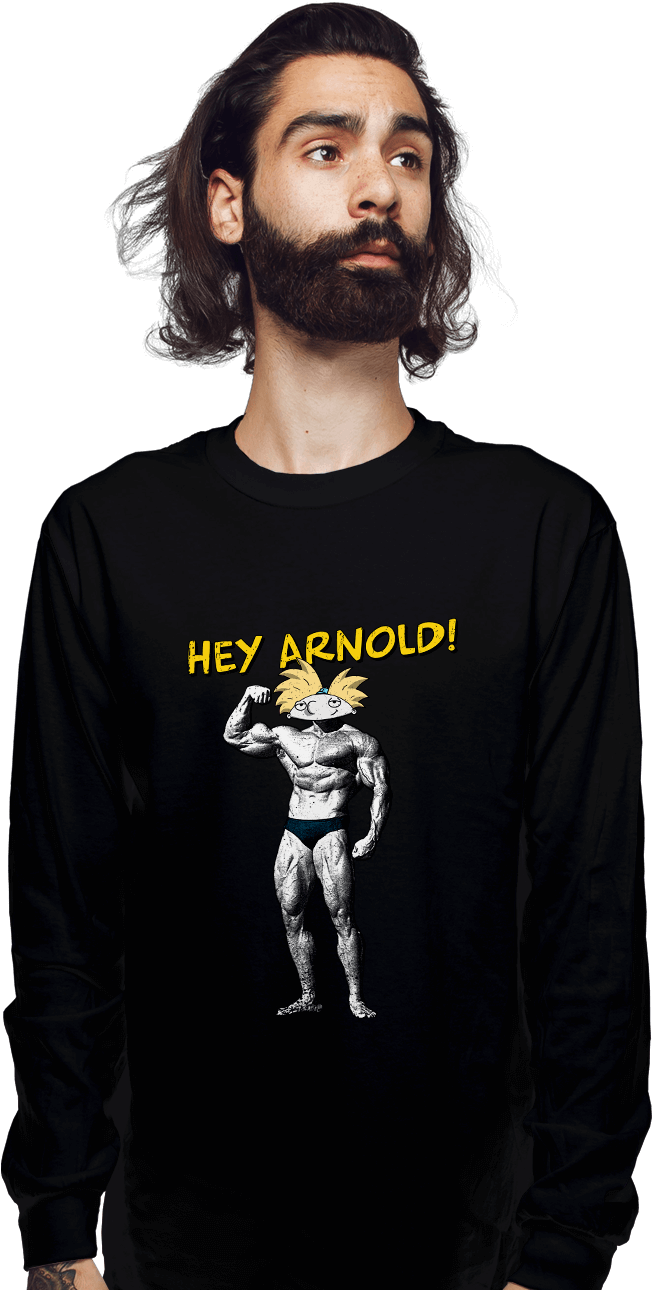 Hey Arnold - Sweatshirt (930x1300), Png Download
