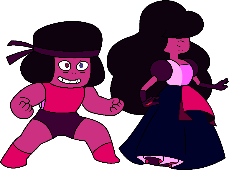 Ruby Clipart Garnet - Ruby Steven Universe Color Palette (806x618), Png Download
