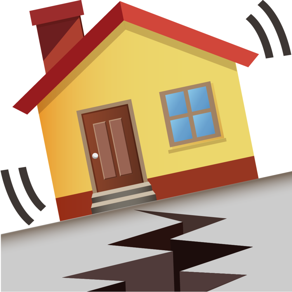 Emerji Earthquake - Earthquake (1000x1000), Png Download