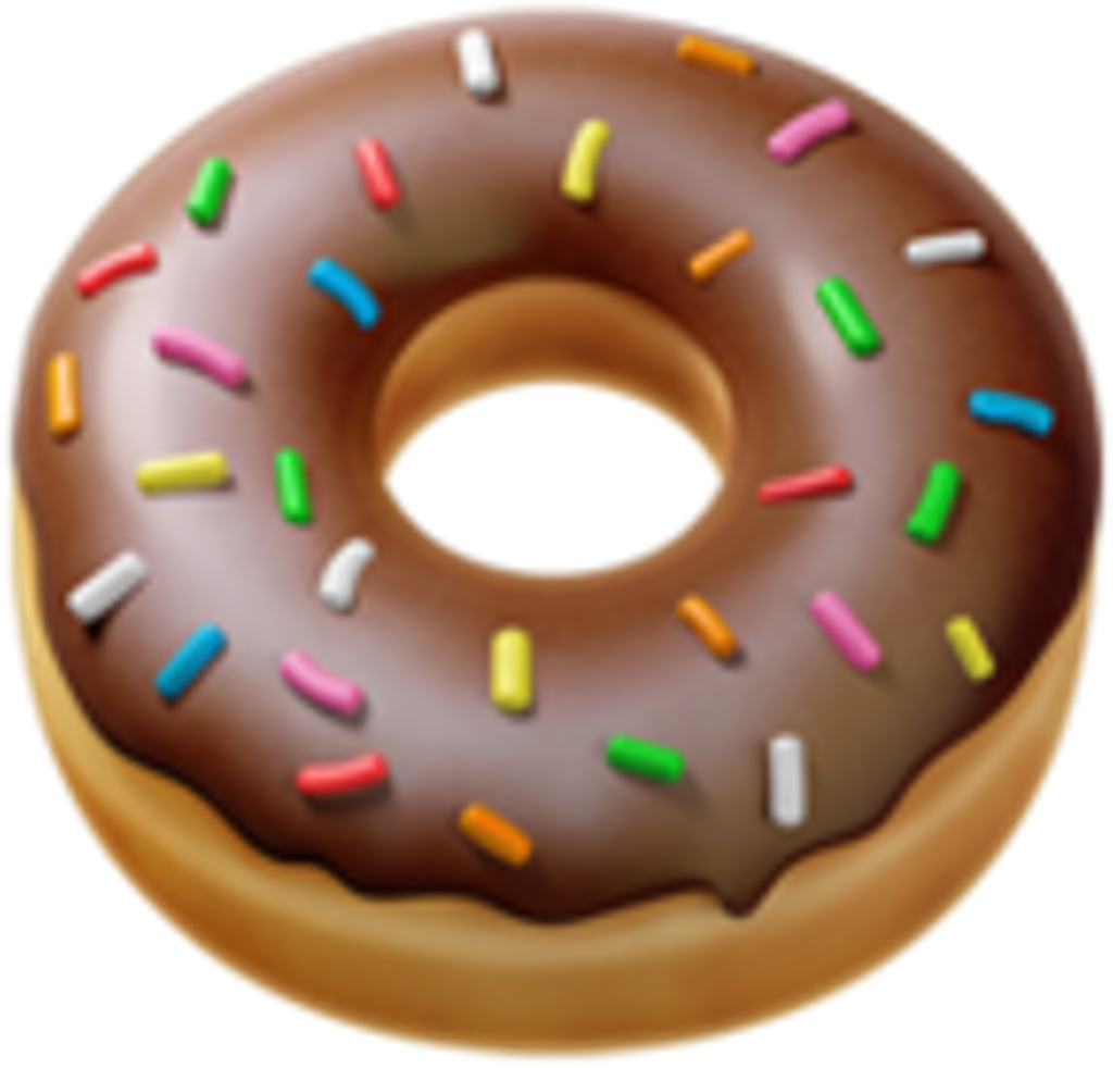 Jpg Library Library Iphone Food Donut Sticker By Catarina - Feed Me Gym Tank (1024x1024), Png Download
