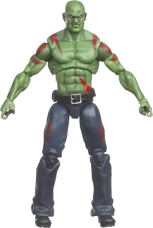 Drax - Marvel Universe Star Lord Action Figure (510x759), Png Download