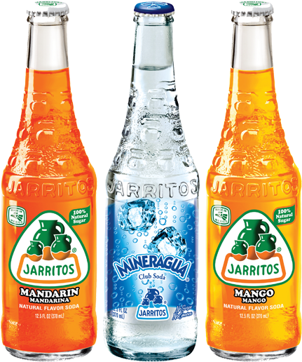 Slider-nonalc - Jarritos Mineragua Club Soda 12.5 Oz (1004x520), Png Download