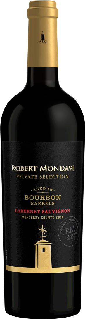 This Special Bourbon Barrel Aged Wine Originates In - Robert Mondavi Private Selection Bourbon Barrel Aged (300x1101), Png Download