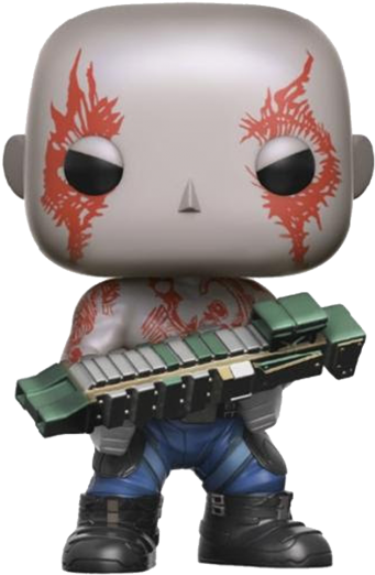 Funko Pop Guardians Of The Galaxy - Funko Galaxy Guardians Vol 2 Drax (541x541), Png Download