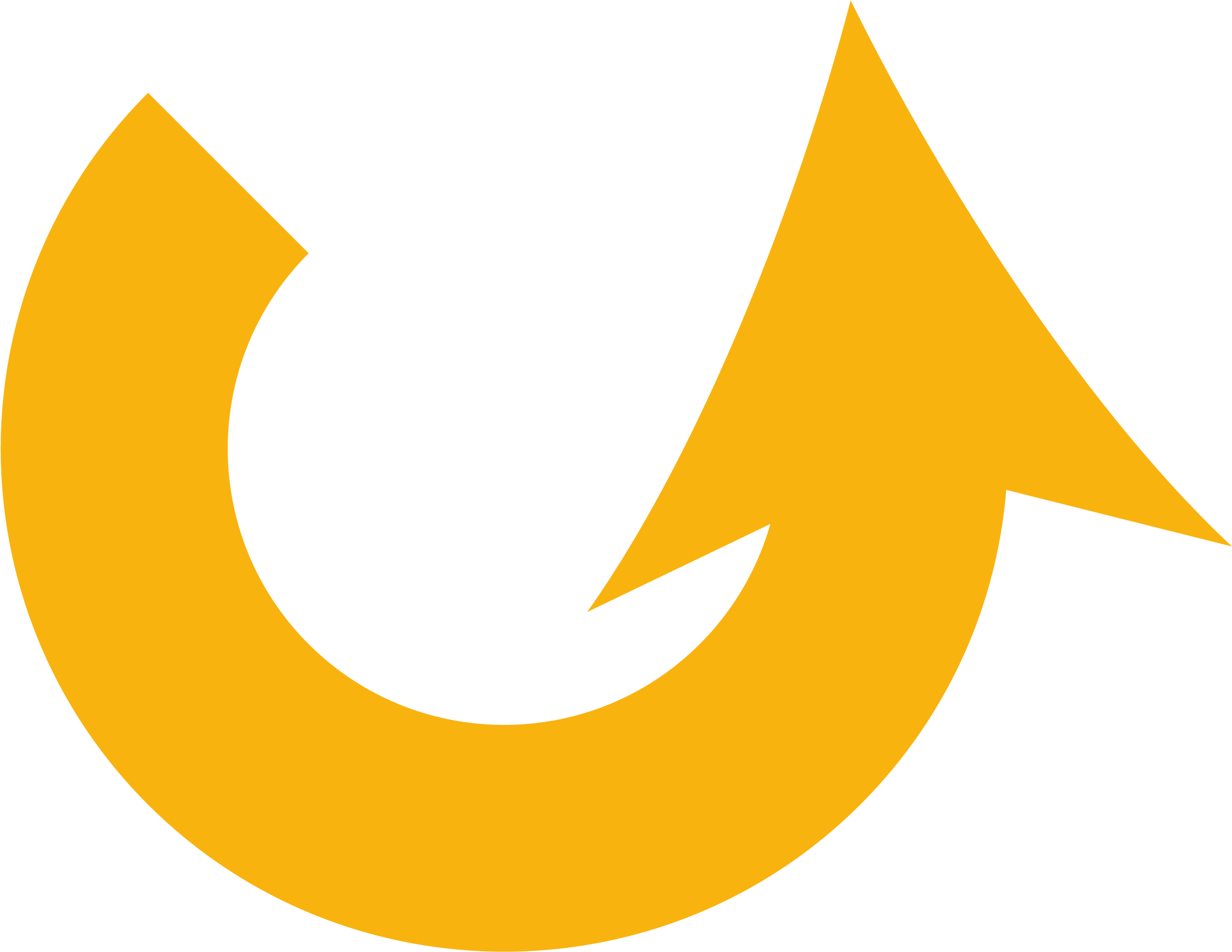 Flat Semi-circular Up Arrow Png Picture 4583*3750 Transprent - Semicircle Arrow (4583x3750), Png Download