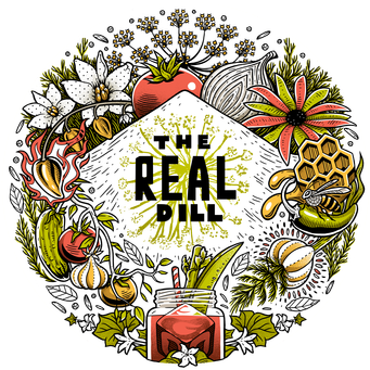 The Real Dill - Illustration (350x350), Png Download