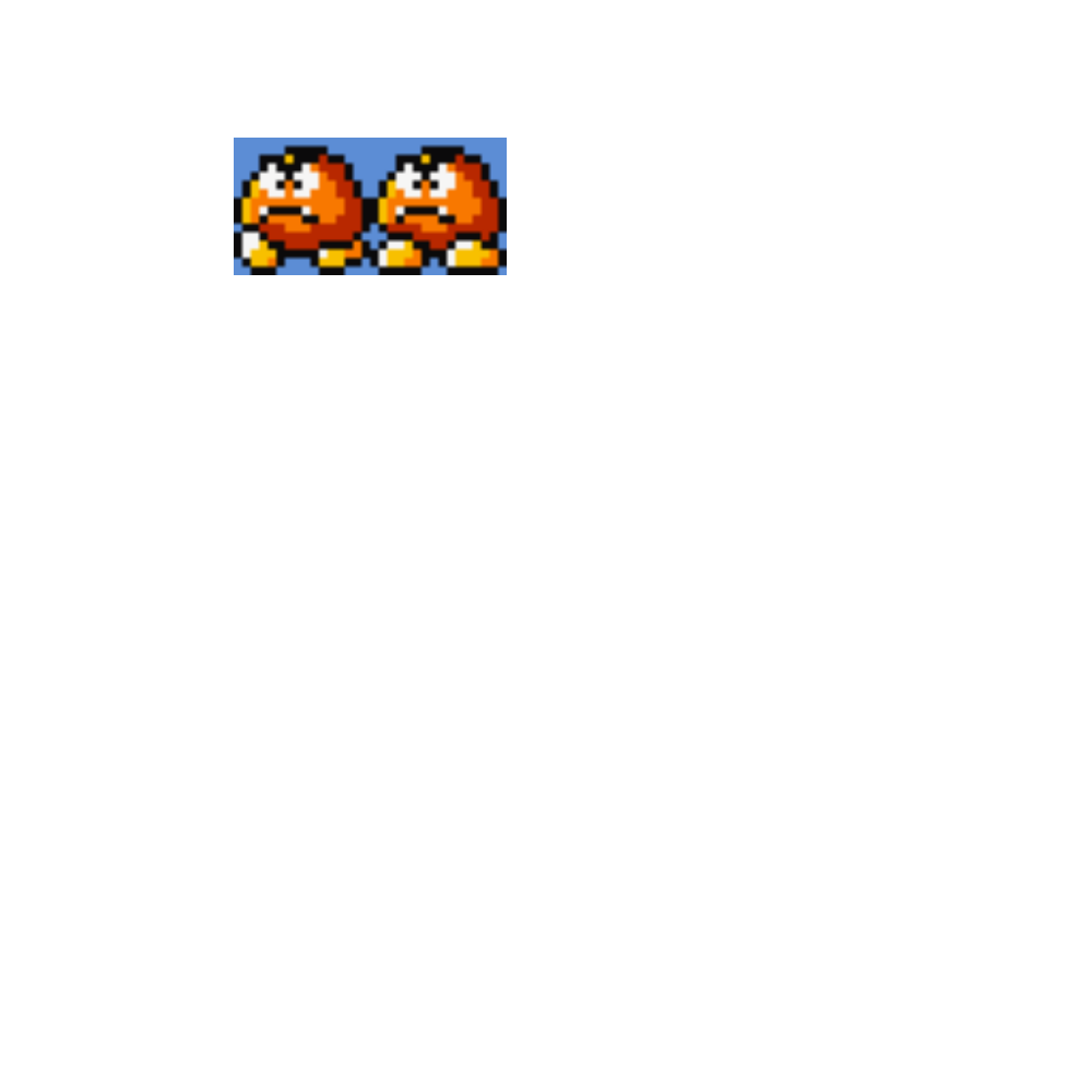 Goomba - Illustration (1000x1000), Png Download