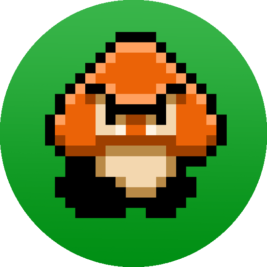 Goombapixelbutton - Sai Pixel Brush (551x551), Png Download