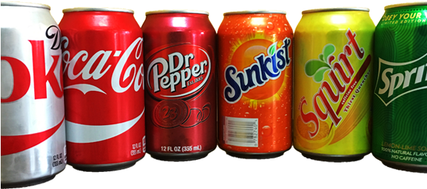 Free Jarritos Limon - Sunkist Orange Soda, 8 Fl Oz Cans, 8 Pack (600x428), Png Download