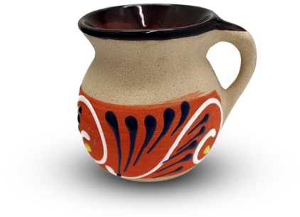 Jarrito Decorado - Earthenware (500x500), Png Download