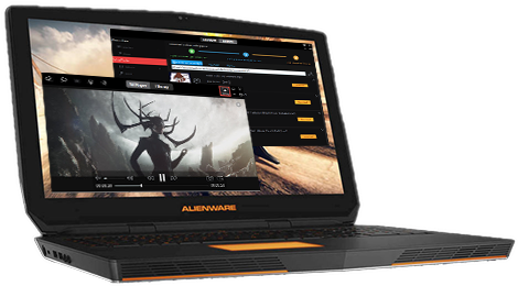 Media Player For Alienware Computer - Thor: Ragnarok The Official Collector's Edition [book] (470x266), Png Download