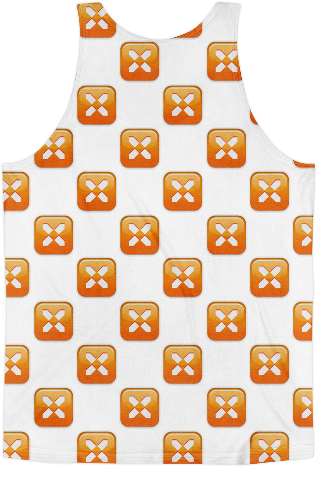 All Over Emoji Tank Top - Nikelab X Off White Mercurial Nrg X (1000x1000), Png Download