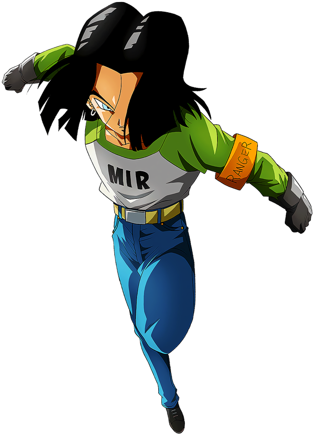 #dokkanbattle [survival With The Dead Power] Android - Android 17 (900x1200), Png Download