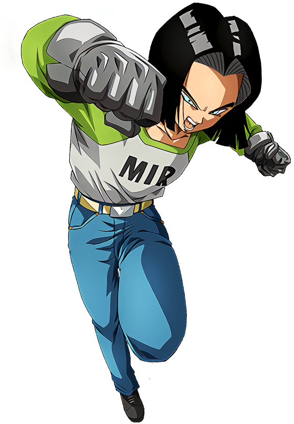 24 Apr - Tournament Of Power Android 17 Png (900x1200), Png Download